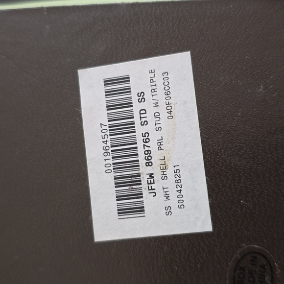 Ross Simon Shell Pearl Earrings With Sterling Silver Tassel Jackets FINAL - Picture 8 of 8